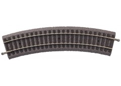 Sina curba R1 pe terasament - H0 PIKO 55411